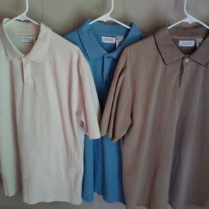 Lot of XL Claiborne polos